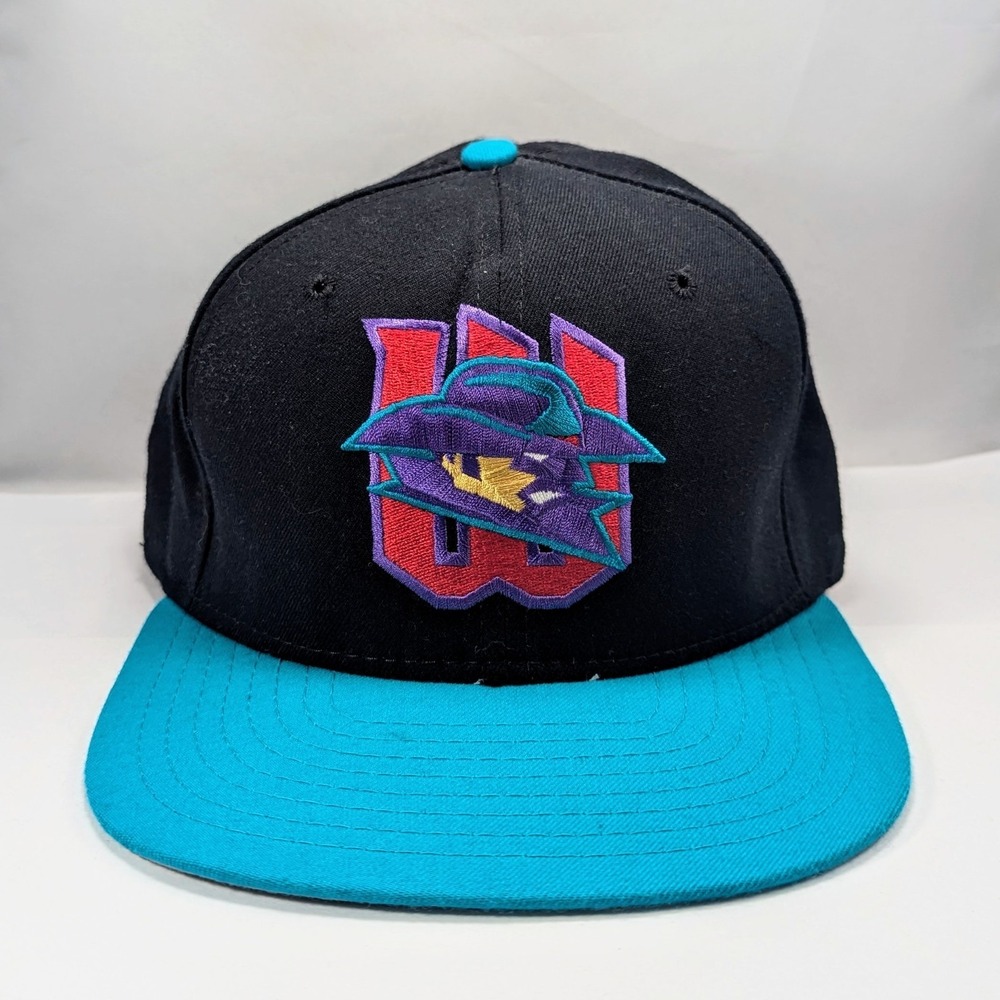 Vintage Wichita Wranglers 90's MiLB‎ New Era Snapback Hat Cap
